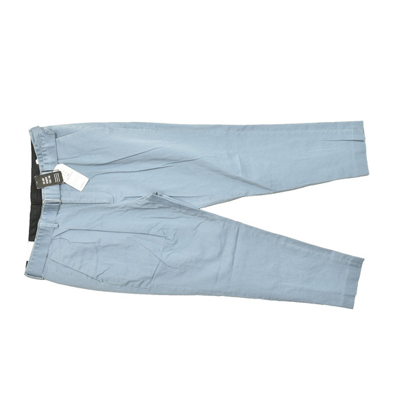 Men's Express 31x30 Light Blue Chino Pleated Skinny Dress Pants Cotton NEW - Picture 1 of 8